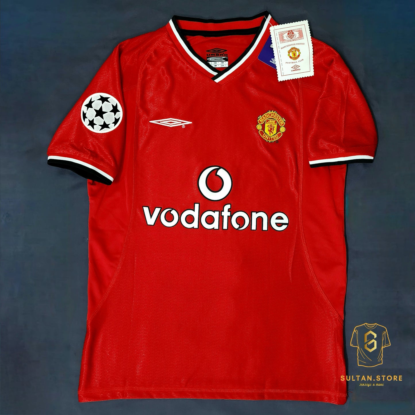Beckham 2000/01 Manchester United Home Jersey