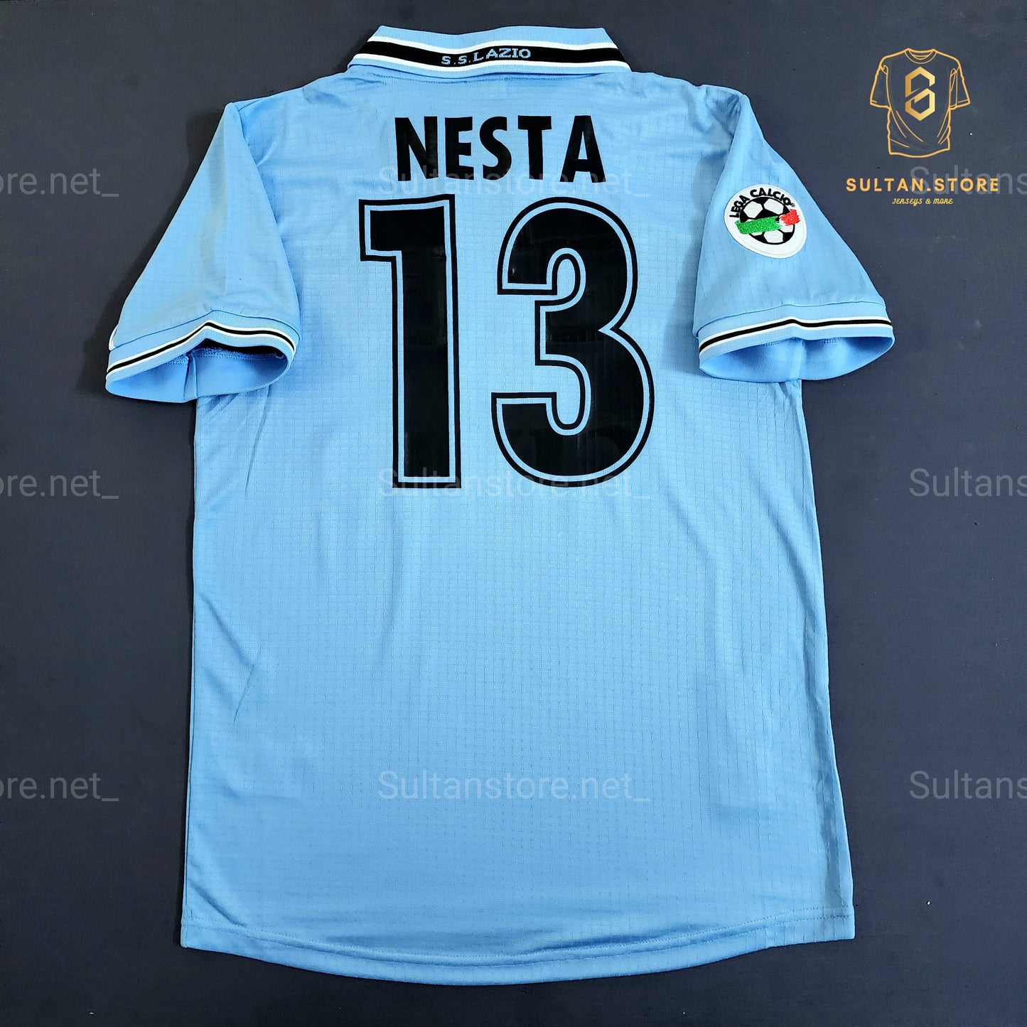 Nesta 1998/99 Lazio Home Jersey