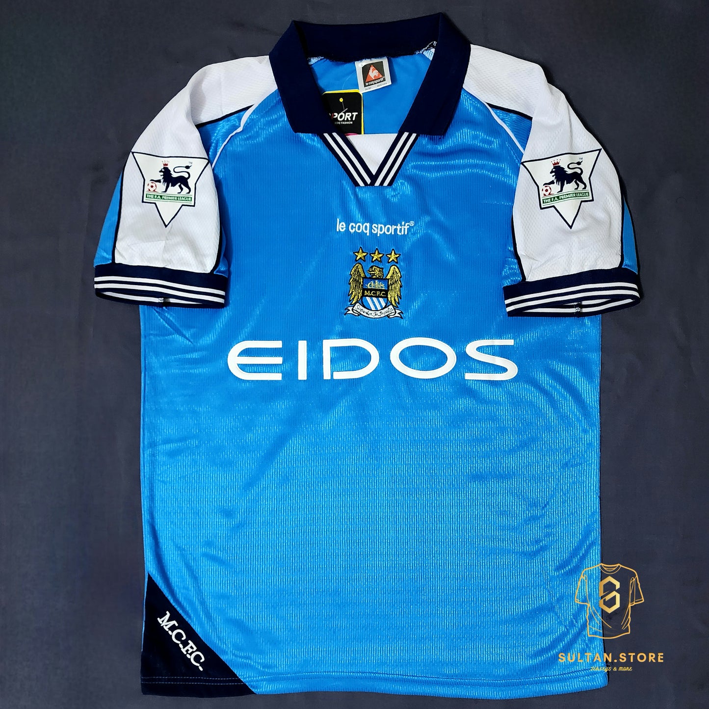 Haaland 1999/00 Manchester City Home Jersey