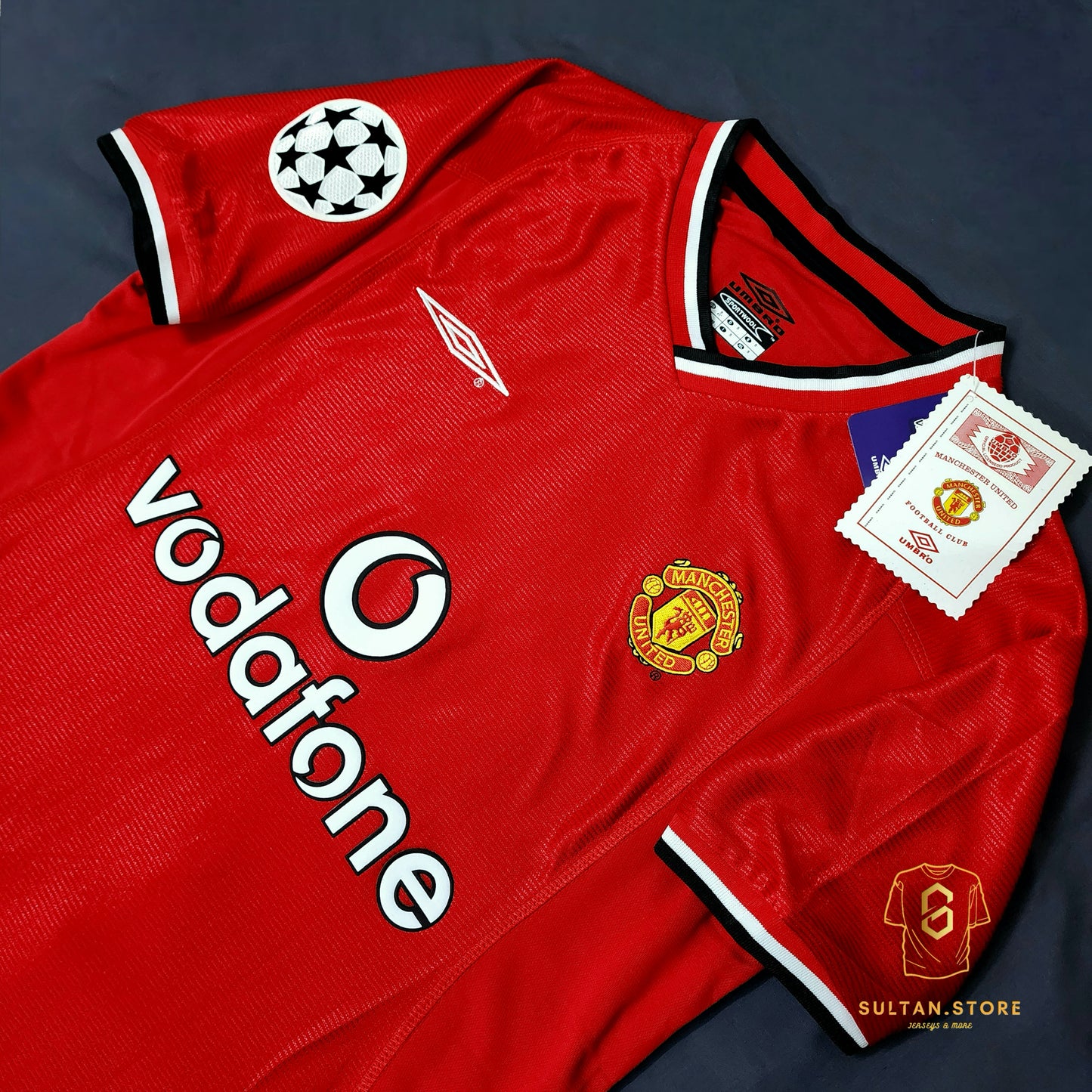 Beckham 2000/01 Manchester United Home Jersey