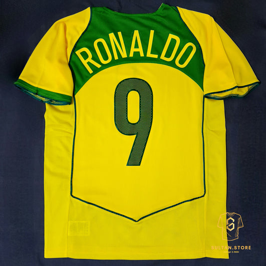 Ronaldo 2005 Brazil Home Jersey